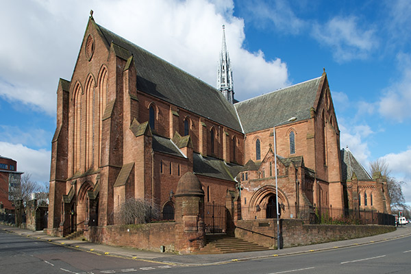 Exterior shot Barony Hall Church