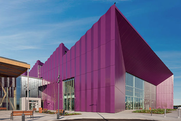 Exterior shot of the National Manufacturing Institute Scotland